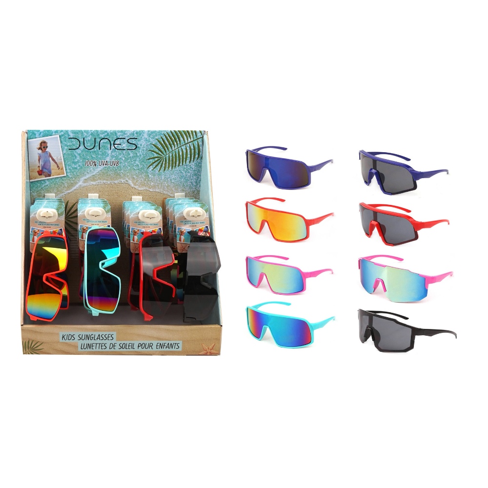 Image Dunes Kids sunglasses in a display - 16 PCS